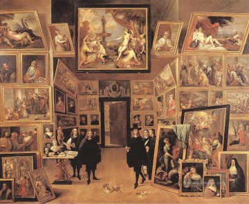  David Kunst - Erzherzog Leopold Wilhelm In seiner Galerie 1647 David Teniers der Jüngere